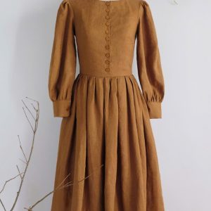 Autumn Muse Midi Dress