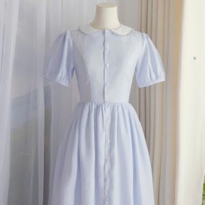 Bluebell Vintage Button Dress