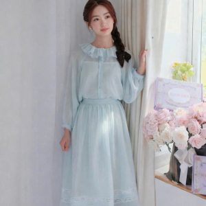 Morning Dew Chiffon Dress